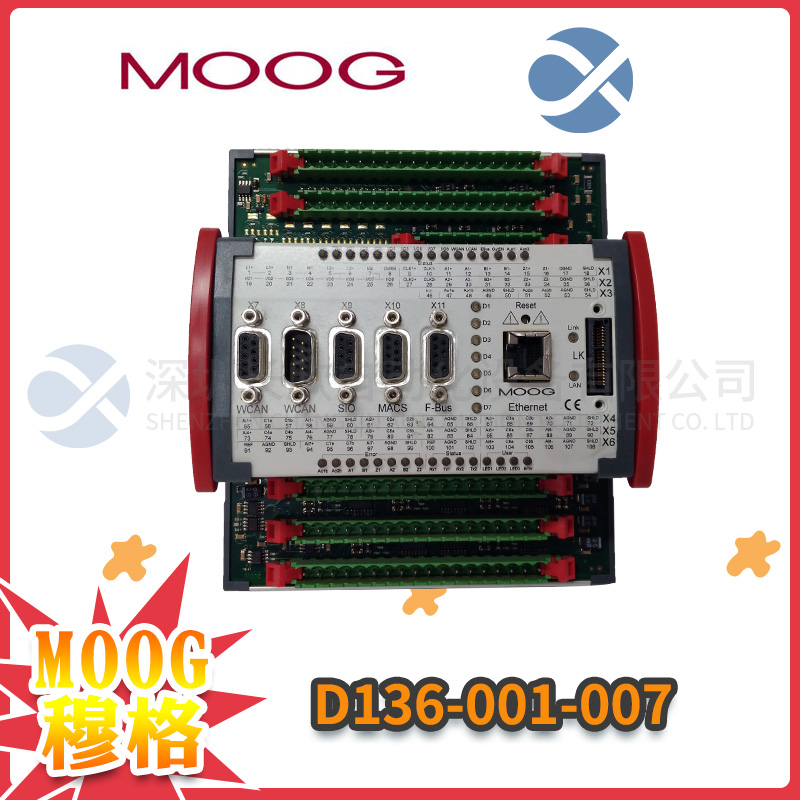 D136-001-007 MOOG 伺服驱动控制器