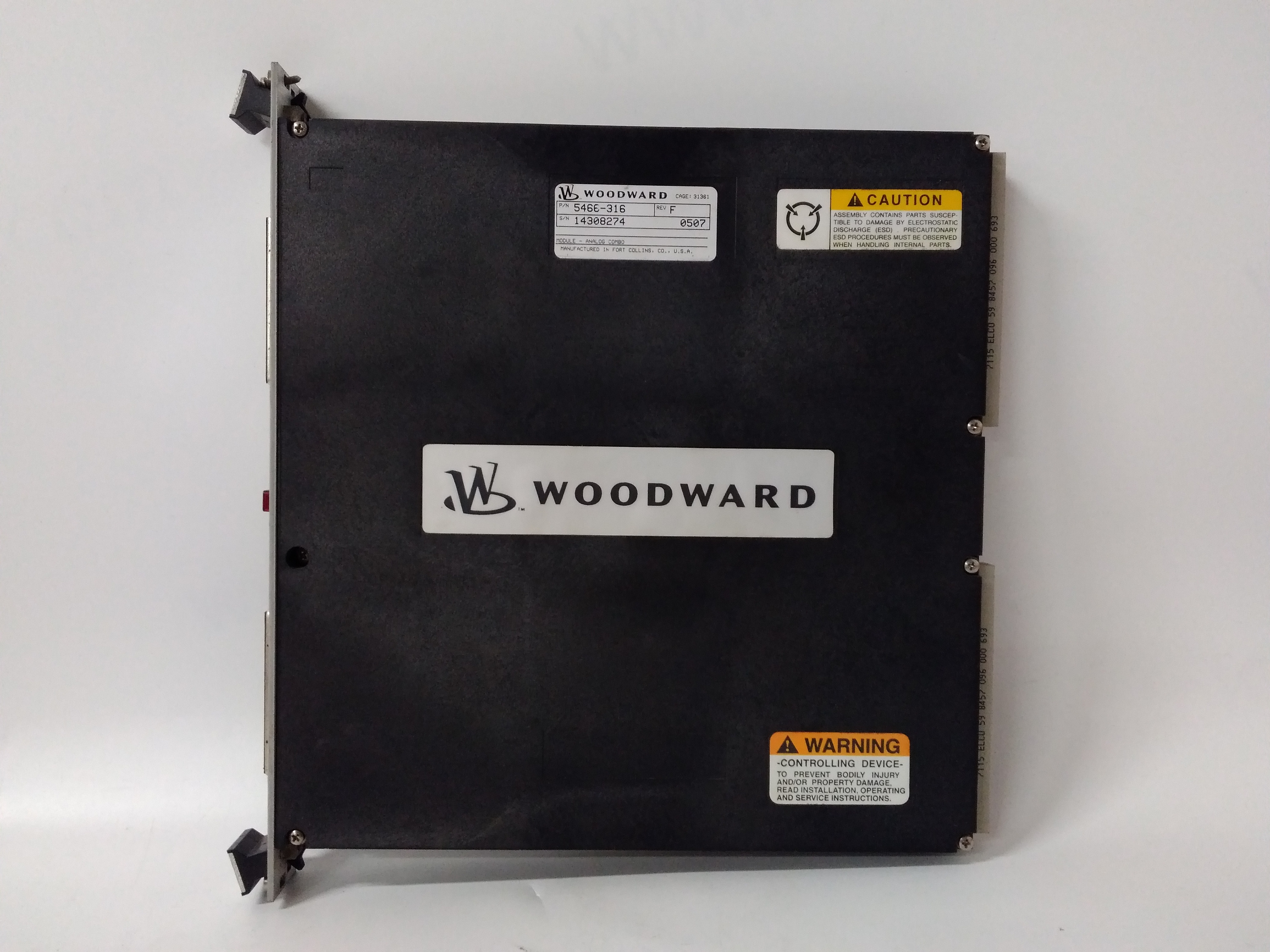 5466-316 Woodward 模拟输入模块