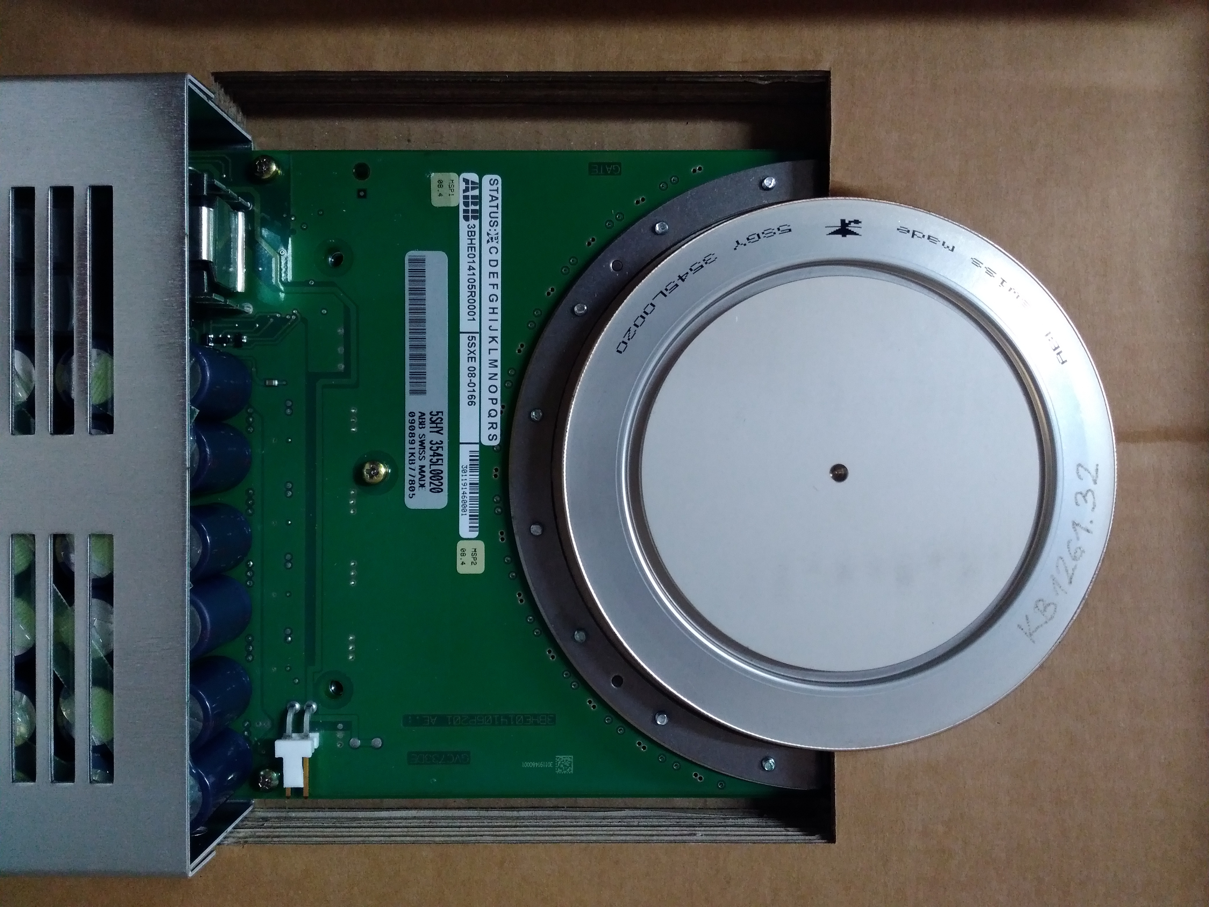 5SHY3545L0020 3BHE014105R0001 5SXE08-0166 ABB IGCT模块