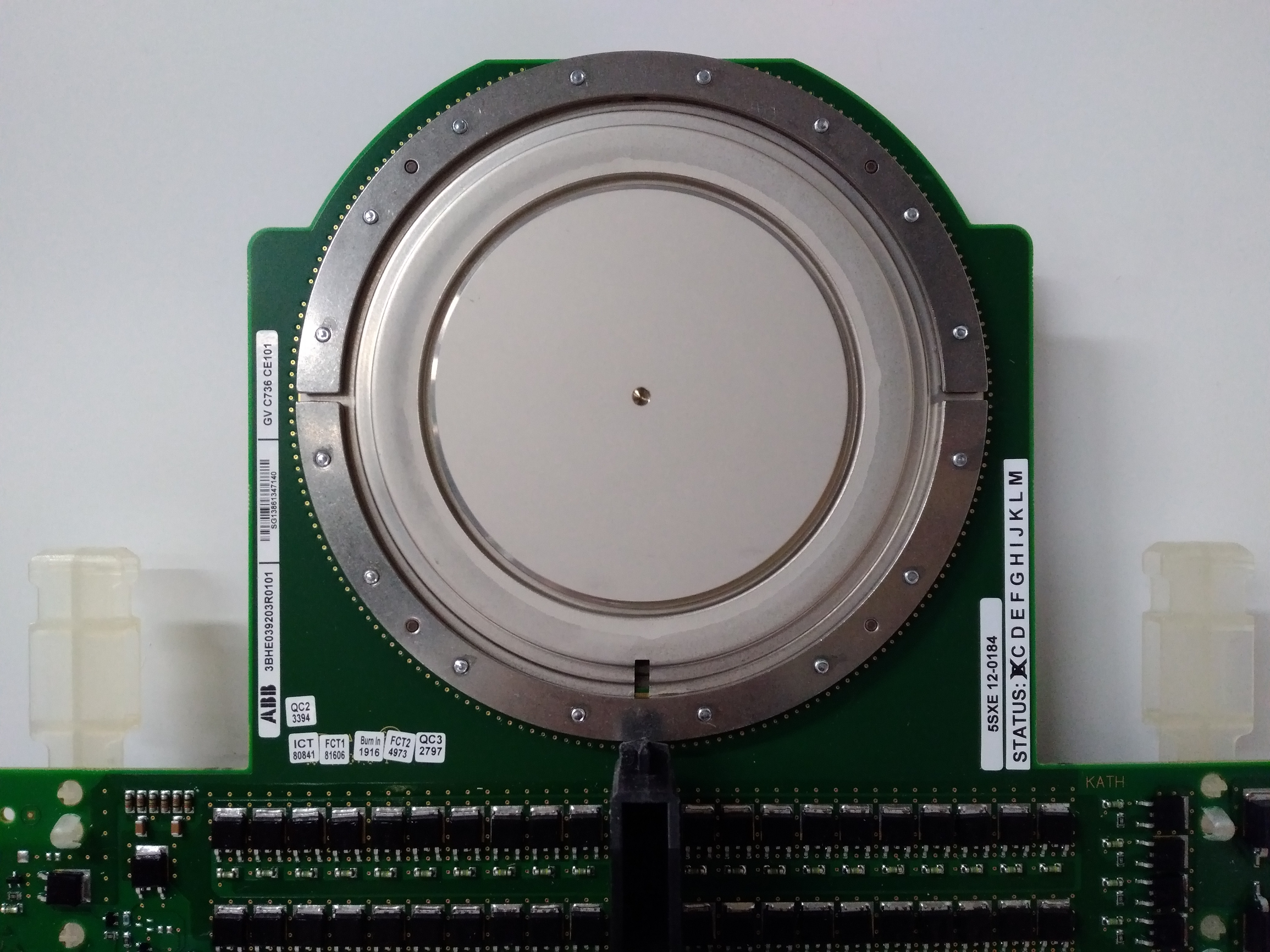 5SHX1960L0006 3BHB016120R0002 3BHE019719R0101 GVC736BE101 ABB IGCT模块