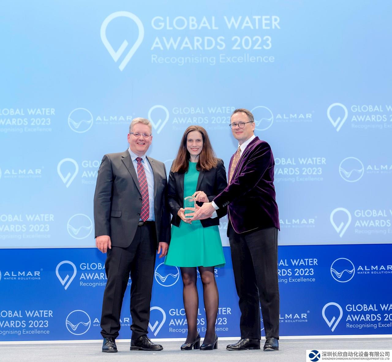 ABB和惠灵顿水务公司荣膺全球水奖“年度智慧水务项目”奖