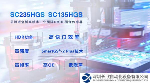 思特威推出两颗高帧率面阵CMOS图像传感器新品，赋能工业机器视觉相机应用
