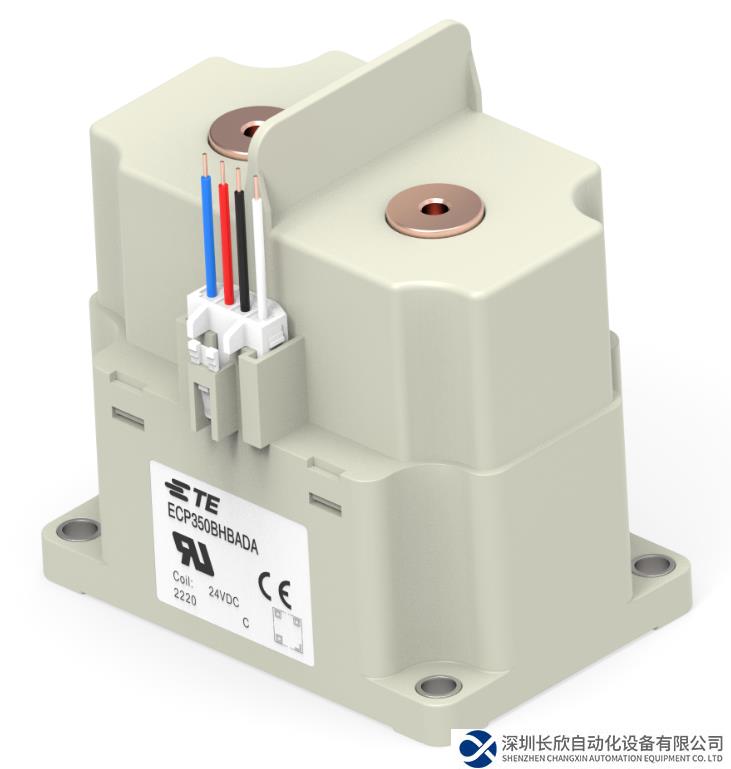 TE Connectivity 工业事业部推出高性能ECP系列高压直流接触器， 实现高压储能环境的卓越控制