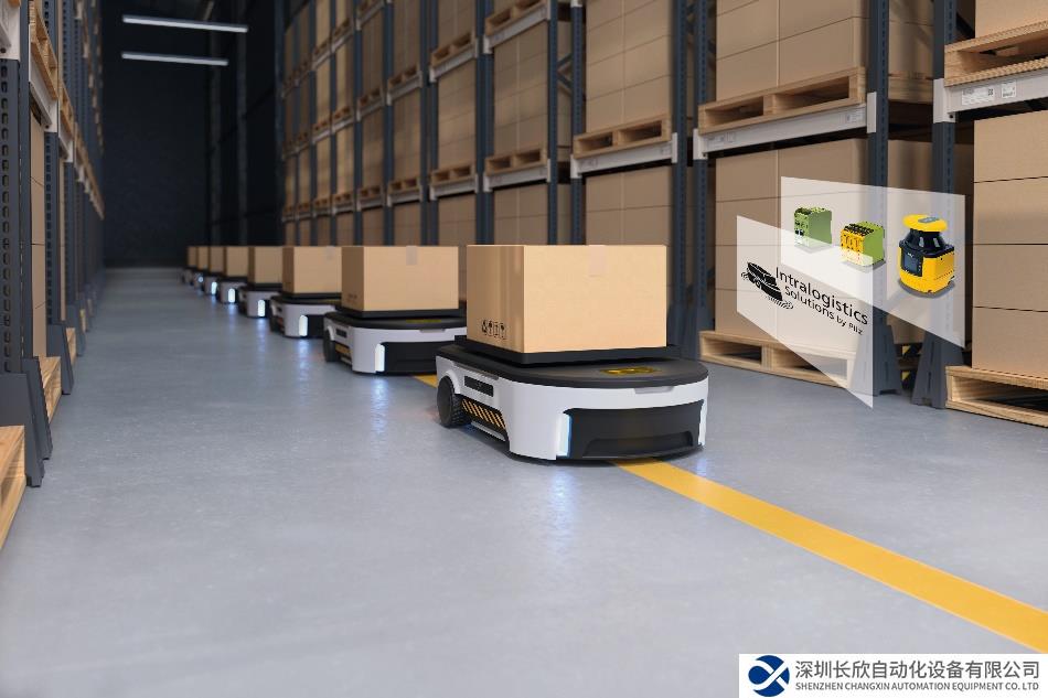 皮尔磁：自动引导车的安全防护方案