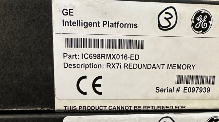 GE IC698RMX016-ED 
