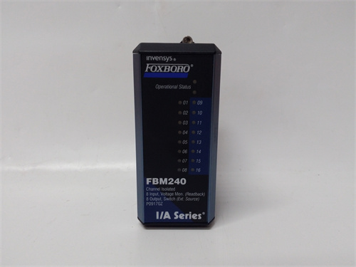 FOXBORO FBM240 P0917GZ 模块