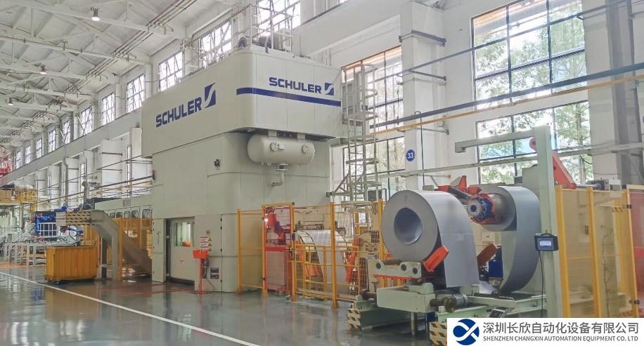 哈尔滨电机厂继续引进一条舒勒冲压线