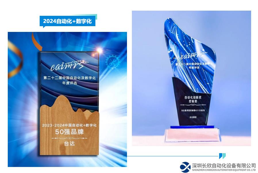 “2024自动化+数字化”年度评选结果揭晓 台达荣登品牌10强