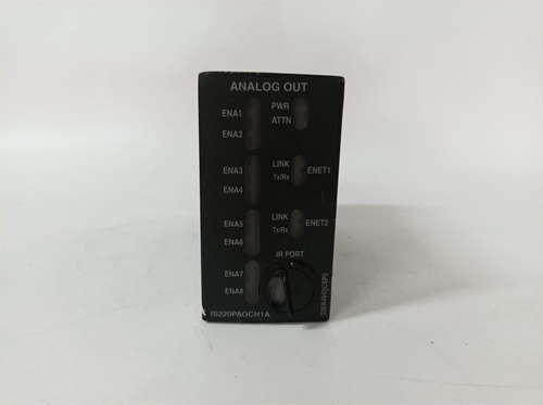 GE IS220PAOCH1A 通用电气 Mark VIe 模拟量输出模块