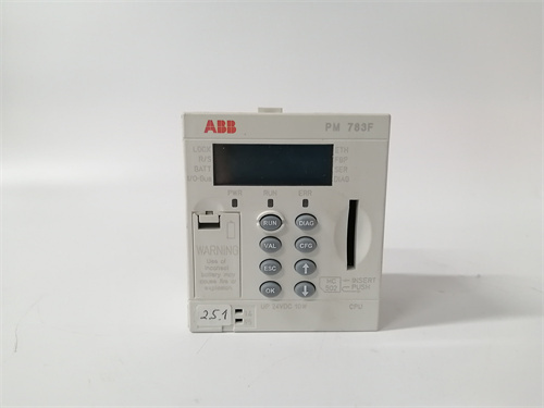 ABB PM783F 3BDH000364R0001 阿西亚·布朗·勃法瑞 AC 800F 控制器模块